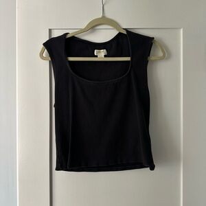 Maeve Black Tank Top